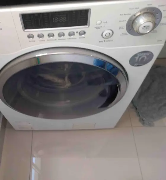 Lava e seca em conserto